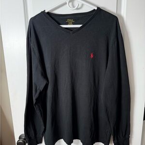 Polo Ralph Lauren Large V-Neck Long Sleeve-Timeless Style, Excellent Condition